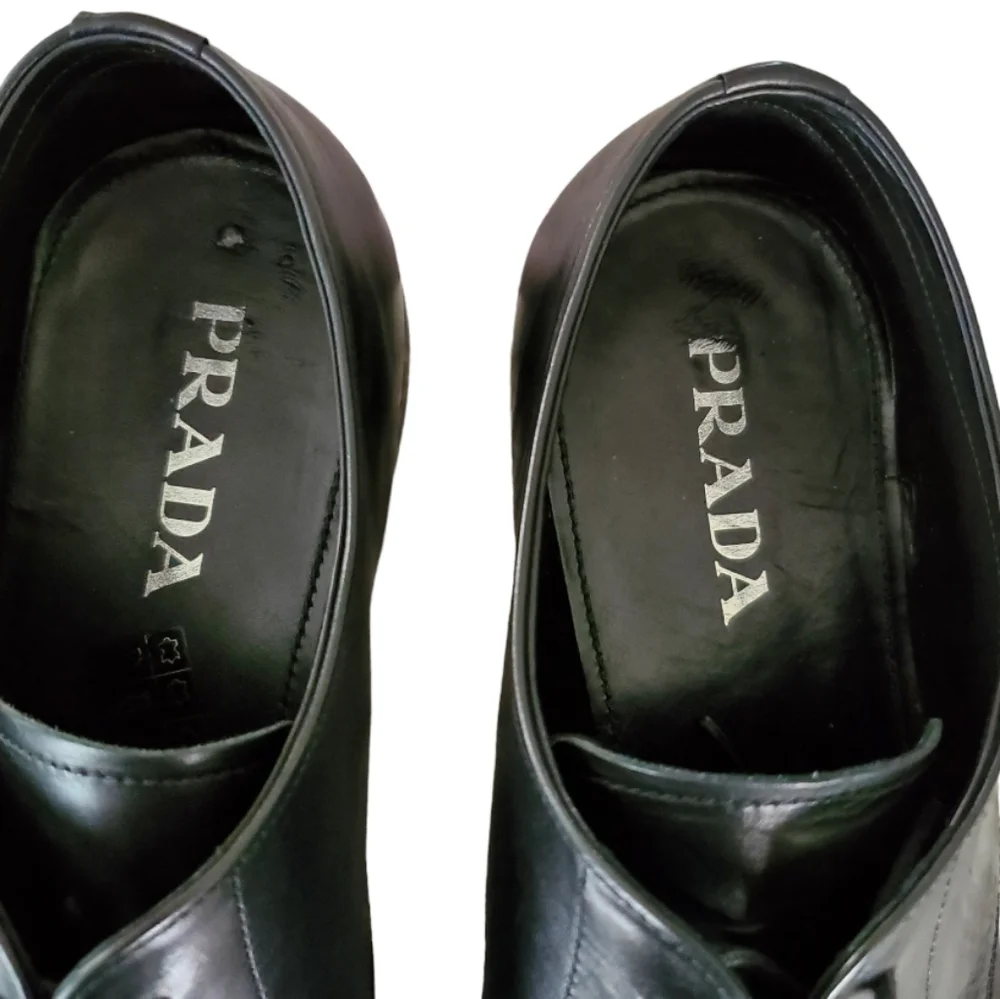 Men's black Prada shoes